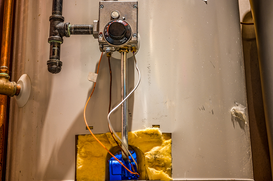 Gas Water Heater with an Electronic Ignition
