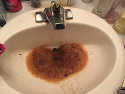 Brown Water Coming Out of Faucet Indianapolis